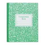 Roaring Spring® Grade School Ruled Composition Book, Manuscript Format, Green Cover, 9.75 X 7.75, 50 Sheets freeshipping - TVN Wholesale 