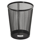 Rolodex™ Nestable Jumbo Wire Mesh Pencil Cup, 4 3-8 Dia. X 5 2-5, Black freeshipping - TVN Wholesale 