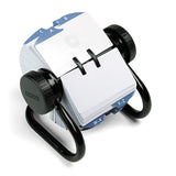Rolodex™ Open Rotary Card File, Holds 500 2.25 X 4 Cards, Black freeshipping - TVN Wholesale 
