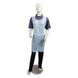 AmerCareRoyal® Poly Apron, 28 X 46,  One Size Fits All, White, 100-pack, 10 Packs-carton freeshipping - TVN Wholesale 