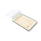 AmerCareRoyal® Sales Receipt Book, Two-part Carbonless, 3.5 X 5.63, 1-page, 50 Forms-book, 100 Books-carton freeshipping - TVN Wholesale 