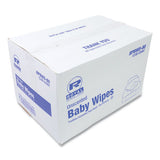 AmerCareRoyal® Baby Wipes Tub, White, 80-tub, 12-carton freeshipping - TVN Wholesale 