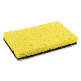 AmerCareRoyal® Heavy-duty Scrubbing Sponge, 3.5 X 6, 0.85" Thick, Yellow-green, 20-carton freeshipping - TVN Wholesale 