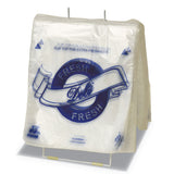 AmerCareRoyal® Saddle Bags, 8.5" X 8.5", Clear, 2,000-carton freeshipping - TVN Wholesale 