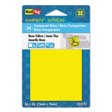 Redi-Tag® Transparent Film Sticky Notes, 3 X 3, Neon Orange, 50-sheets-pad freeshipping - TVN Wholesale 
