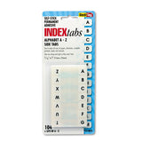 Redi-Tag® Legal Index Tabs, 1-12-cut Tabs, A-z, White, 0.44" Wide, 104-pack freeshipping - TVN Wholesale 