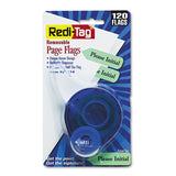Redi-Tag® Arrow Message Page Flags In Dispenser, "please Initial", Mint, 120-dispenser freeshipping - TVN Wholesale 
