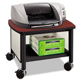 Safco® Impromptu Machine Stand, One-shelf, 26.25w X 21d X 26.5h, Black-cherry freeshipping - TVN Wholesale 