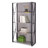 Safco® Mood Bookcases, 31 3-4w X 12d X 59h, Gray freeshipping - TVN Wholesale 