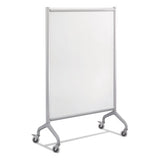 Safco® Rumba Full Panel Whiteboard Collaboration Screen, 36w X 16d X 54h, White-gray freeshipping - TVN Wholesale 