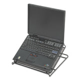Safco® Onyx Mesh Laptop Stand, 12.25" X 12.25" X 2", Black freeshipping - TVN Wholesale 