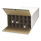 Safco® Tube-stor Fiberboard Files, Blueprints-roll Files, 24" X 37.5" X 12", White, 2-carton freeshipping - TVN Wholesale 