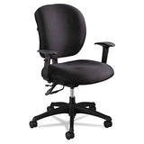 Safco® Alday Intensive-use Chair, Supports Up To 500 Lb, 17.5" To 20" Seat Height, Black freeshipping - TVN Wholesale 