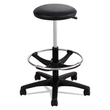 Safco® Extended-height Lab Stool, Backless, Supports Up To 250 Lb, 22" To 32" Seat Height, Black freeshipping - TVN Wholesale 