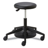 Safco® Lab Stool, Backless, Supports Up To 250 Lb, 19.25" To 24.25" Seat Height, Black freeshipping - TVN Wholesale 