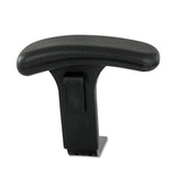 Safco® Height Adjustable T-pad Arms For Safco Uber Big And Tall Chairs, Black freeshipping - TVN Wholesale 