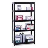 Safco® Boltless Steel Shelving, Five-shelf, 36w X 24d X 72h, Black freeshipping - TVN Wholesale 