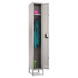 Safco® Single-tier Locker, 12w X 18d X 78h, Two-tone Gray freeshipping - TVN Wholesale 