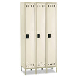 Safco® Single-tier Locker, 12w X 18d X 78h, Two-tone Gray freeshipping - TVN Wholesale 