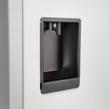Safco® Single-tier, Three-column Locker, 36w X 18d X 78h, Two-tone Gray freeshipping - TVN Wholesale 