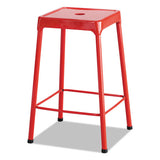 Safco® Counter-height Steel Stool, Backless, Supports Up To 250 Lb, 25" Seat Height, Black freeshipping - TVN Wholesale 