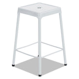 Safco® Counter-height Steel Stool, Backless, Supports Up To 250 Lb, 25" Seat Height, Black freeshipping - TVN Wholesale 