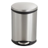 Safco® Step-on Medical Receptacle, 3 Gal, Stainless Steel freeshipping - TVN Wholesale 