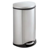 Safco® Step-on Medical Receptacle, 12.5 Gal, Stainless Steel freeshipping - TVN Wholesale 