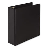 Samsill® Earth's Choice Round Ring Reference Binder, 3 Rings, 3" Capacity, 11 X 8.5, Black freeshipping - TVN Wholesale 