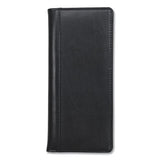 Samsill® Regal Leather Business Card File, Holds 96 2 X 3.5 Cards, 4.75 X 10, Black freeshipping - TVN Wholesale 