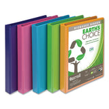 Samsill® Earth’s Choice Biobased Durable Fashion View Binder, 3 Rings, 1" Capacity, 11 X 8.5, Purple, 2-pack freeshipping - TVN Wholesale 