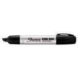 Sharpie® King Size Permanent Marker, Broad Chisel Tip, Black, Dozen freeshipping - TVN Wholesale 