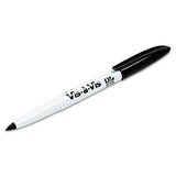 EXPO® Vis-à-vis Wet Erase Marker, Fine Bullet Tip, Black, Dozen freeshipping - TVN Wholesale 