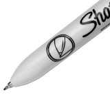 Sharpie® Retractable Permanent Marker, Extra-fine Needle Tip, Blue freeshipping - TVN Wholesale 