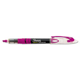 Sharpie® Liquid Pen Style Highlighters, Fluorescent Green Ink, Chisel Tip, Green-black-clear Barrel, Dozen freeshipping - TVN Wholesale 