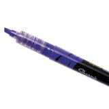 Sharpie® Liquid Pen Style Highlighters, Fluorescent Purple Ink, Chisel Tip, Purple-black-clear Barrel, Dozen freeshipping - TVN Wholesale 
