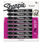 Sharpie® Flip Chart Marker, Broad Bullet Tip, Black, 8-pack freeshipping - TVN Wholesale 