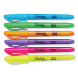Sharpie® Pocket Style Highlighters, Assorted Ink Colors, Chisel Tip, Assorted Barrel Colors, 24-pack freeshipping - TVN Wholesale 