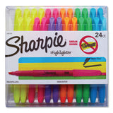Pocket Style Highlighters, Assorted Ink Colors, Chisel Tip, Assorted Barrel Colors, 24-pack