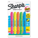 Sharpie® Gel Highlighters, Fluorescent Yellow Ink, Bullet Tip, Yellow Barrel freeshipping - TVN Wholesale 