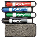 EXPO® Whiteboard Caddy Set, Broad Chisel Tip, Assorted Colors, 4-set freeshipping - TVN Wholesale 