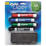 EXPO® Whiteboard Caddy Set, Broad Chisel Tip, Assorted Colors, 4-set freeshipping - TVN Wholesale 