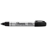 Sharpie® Durable Metal Barrel Permanent Marker, Medium Bullet Tip, Black freeshipping - TVN Wholesale 