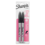 Sharpie® Fine Tip Permanent Marker, Fine Bullet Tip, Black, 2-pack freeshipping - TVN Wholesale 