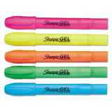 Sharpie® Gel Highlighters, Assorted Ink Colors, Bullet Tip, Assorted Barrel Colors, 5-set freeshipping - TVN Wholesale 