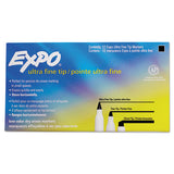 EXPO® Low-odor Dry-erase Marker, Extra-fine Needle Tip, Black freeshipping - TVN Wholesale 