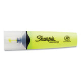 Sharpie® Clearview Tank-style Highlighter, Yellow Ink, Chisel Tip, Yellow-black-clear Barrel, 3-pack freeshipping - TVN Wholesale 
