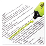 Sharpie® Clearview Tank-style Highlighter, Yellow Ink, Chisel Tip, Yellow-black-clear Barrel, 3-pack freeshipping - TVN Wholesale 