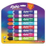 EXPO® Low Odor Dry Erase Vibrant Color Markers, Broad Chisel Tip, Assorted Colors, 12-set freeshipping - TVN Wholesale 