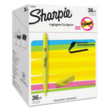 Pocket Style Highlighter Value Pack, Yellow Ink, Chisel Tip, Yellow Barrel, 36-pack